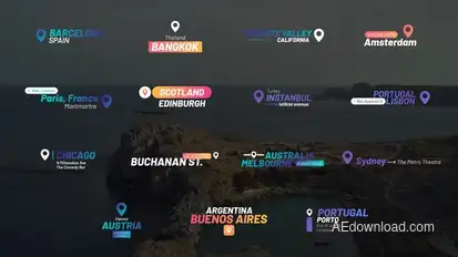 Location Titles Titles template preview