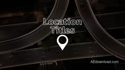 Location Titles | AE Titles template preview