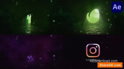 Logo 3d Water for After Effects Logo Stings template preview