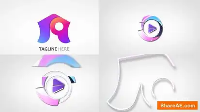 Logo - Logo Reveal Logo Stings template preview