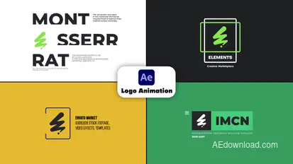 Logo Animation Logo Stings template preview