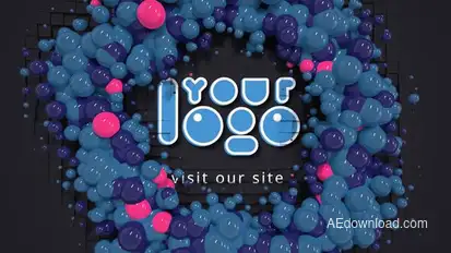 Logo Bubbles Logo Stings template preview