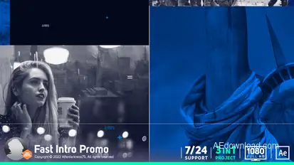 Logo Intro Promo broadcast-packages template preview