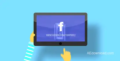 Logo on Tablet Logo Stings template preview