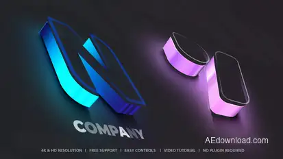 Logo Animation Logo Stings template preview