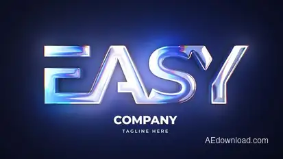 3D Reveal Logo Stings template preview