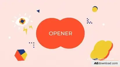 Logo Reveal - Shape Opener Openers template preview