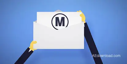 Logo Reveal by Mail Logo Stings template preview