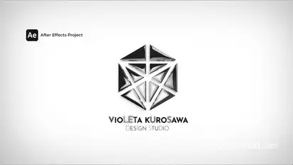 Logo Reveal Glossy Logo Stings template preview