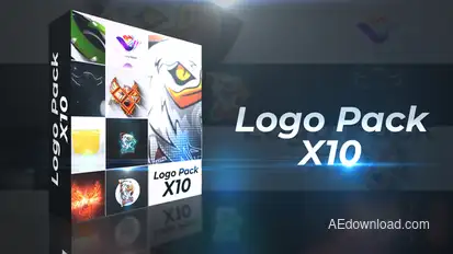 Logo Reveal Pack X10 Logo Stings template preview