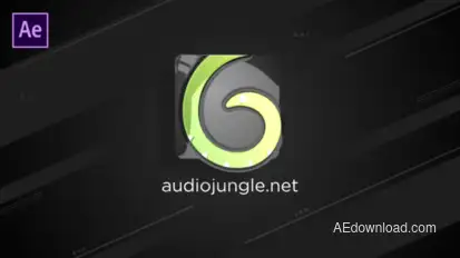 Logo Slice Intro Logo Stings template preview