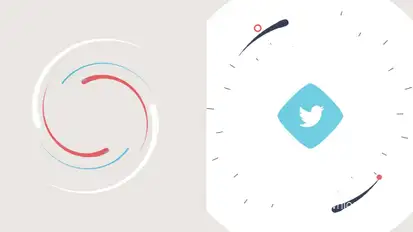 Simple Colorful Logo Intro Logo Stings template preview