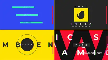 Logo Typo Logo Stings template preview