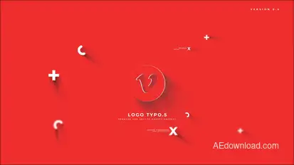 Logo Typo Opener V5 Logo Stings template preview