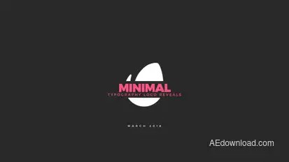 Minimal Logo Revel Logo Stings template preview