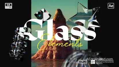 Looped Glass Elements Elements template preview
