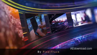 Looped Slideshow | Background Elements template preview