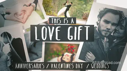 Love Photo Slideshow Video Displays template preview