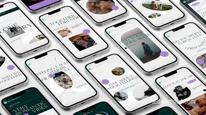 Love Stories Product Promo template preview