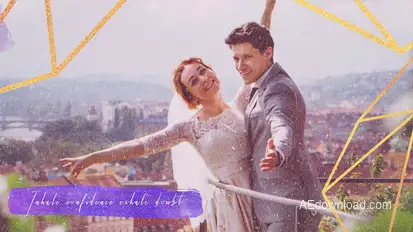 Lovely Minimal Slideshow Video Displays template preview