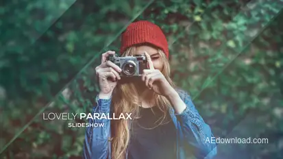 Lovely Parallax Slideshow Video Displays template preview