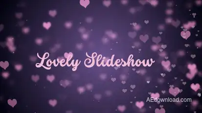 Lovely Slideshow Video Displays template preview