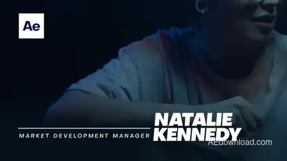 Lower Thirds Elements template preview