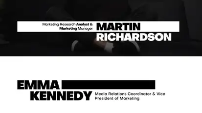 Lower Thirds Elements template preview