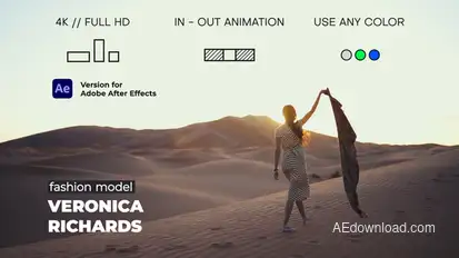 Lower Thirds Titles template preview