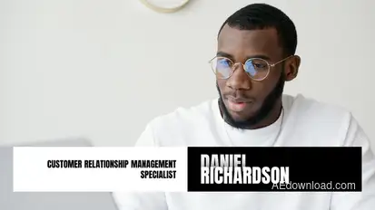 Lower Thirds Elements template preview