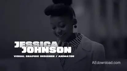 Lower Thirds Elements template preview