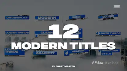 Lower Thirds | AE Elements template preview