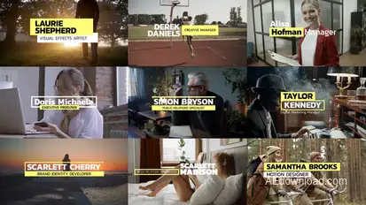 Lower Thirds | After Effects Elements template preview