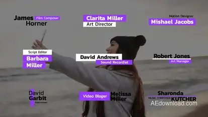 Lower Thirds | After Effects Elements template preview