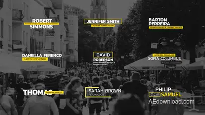 Lower Thirds | After Effects Elements template preview