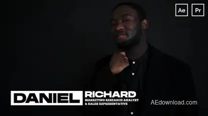 Lower Thirds | After Effects Elements template preview