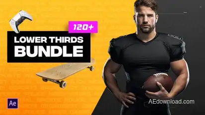 Lower Thirds Bundle broadcast-packages template preview