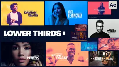 Lower Thirds II broadcast-packages template preview