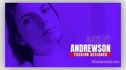 LowerThirds Titles template preview