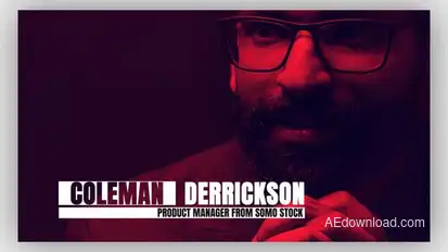 LowerThirds Titles template preview