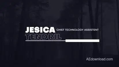 LowerThirds Titles template preview