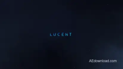 Lucent | Trailer Titles Titles template preview