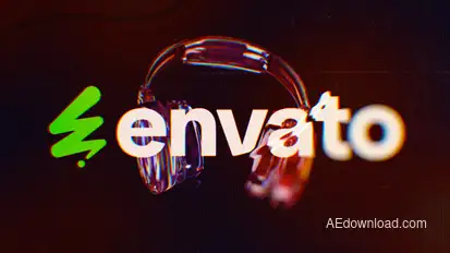 Lux Dispersion Logo Logo Stings template preview