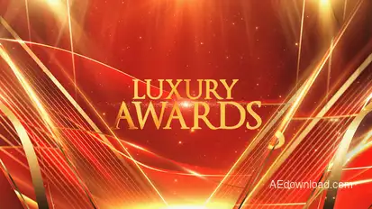 Luxury Awards broadcast-packages template preview