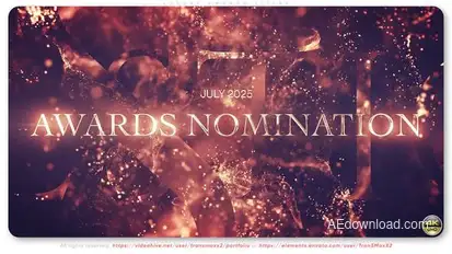 Luxury Awards Titles Titles template preview
