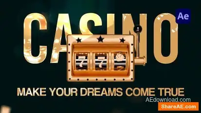 Luxury Casino Intro Openers template preview
