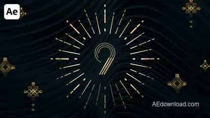 Luxury Countdown Elements template preview