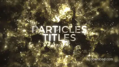 Luxury Golden Titles Titles template preview