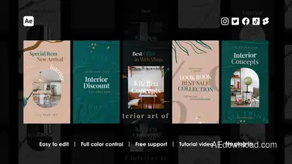 Luxury Instagram Reels Product Promo template preview
