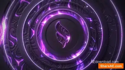 Luxury Neon Logo Logo Stings template preview